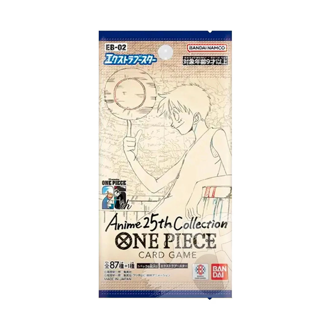 One Piece Card Game Extra Booster Anime 25th Collection EB02 - Display 24 Bustine (JAP)