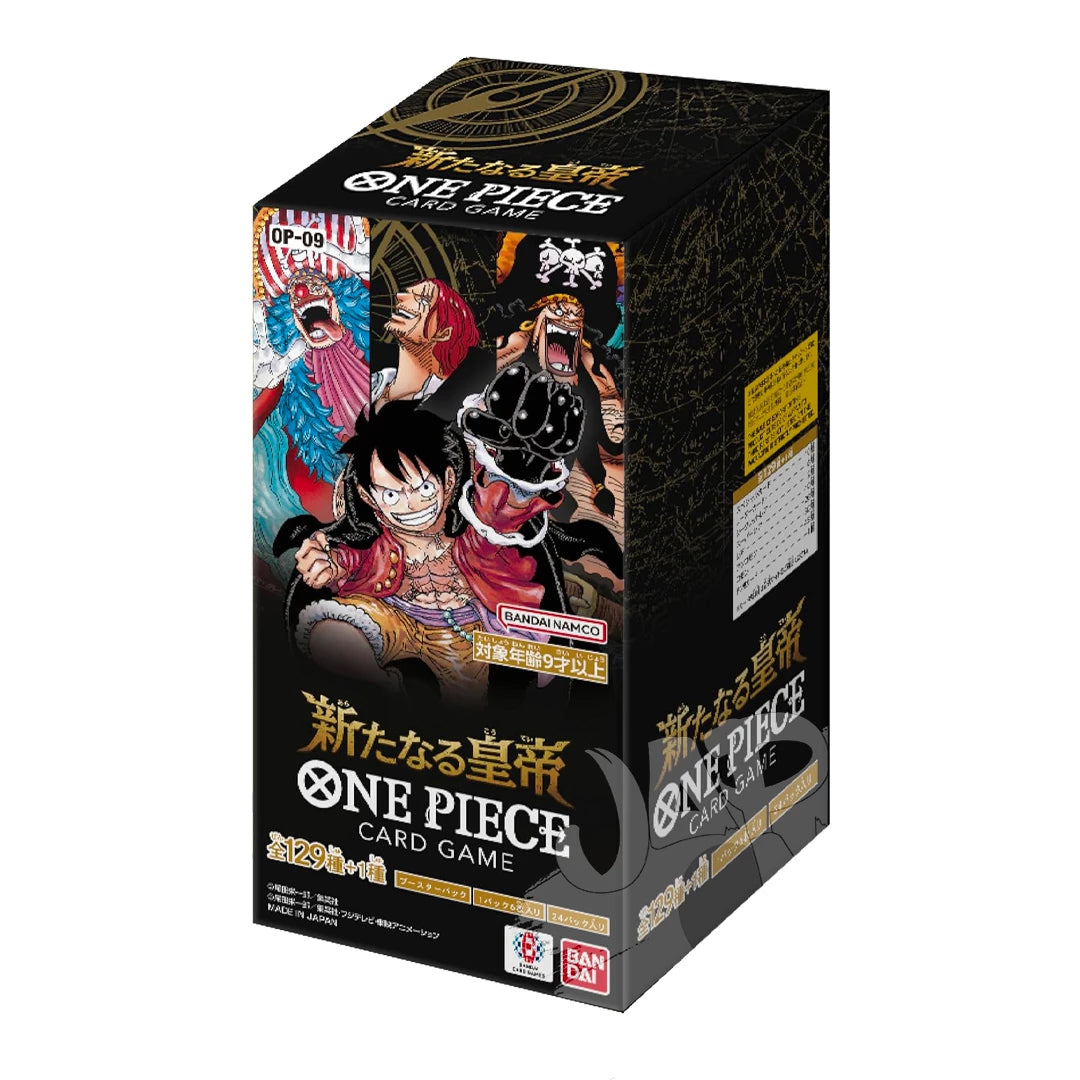 One Piece TCG OP-09 JAP – The Four Emperors – One Piece Card Game Box (24 Packs)