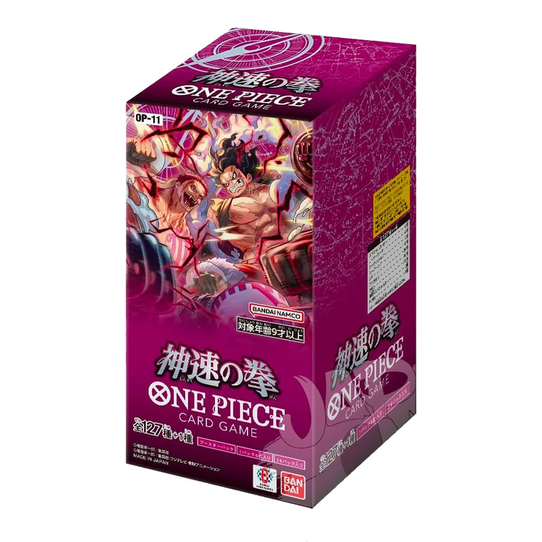 One Piece Card Game A Fist of Divine Speed OP11 Display – 24 Bustime (JAP)